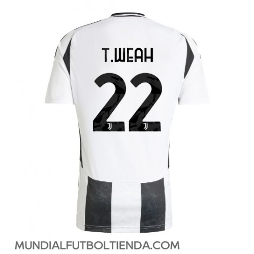 Camiseta Juventus Timothy Weah #22 Primera Equipación Replica 2024-25 mangas cortas